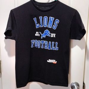 Sports Illustrated kids Lions football T-shirt.